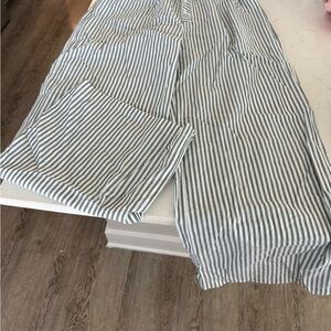 Women's Striped Wide Leg Pants